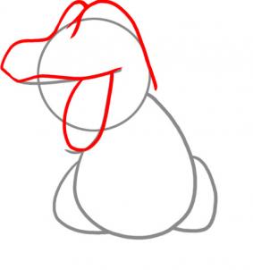 283x302 How To Draw Totodile, Step