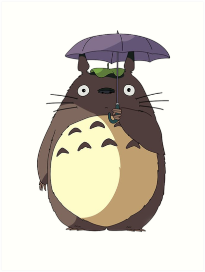 413x549 Totoro Art Prints