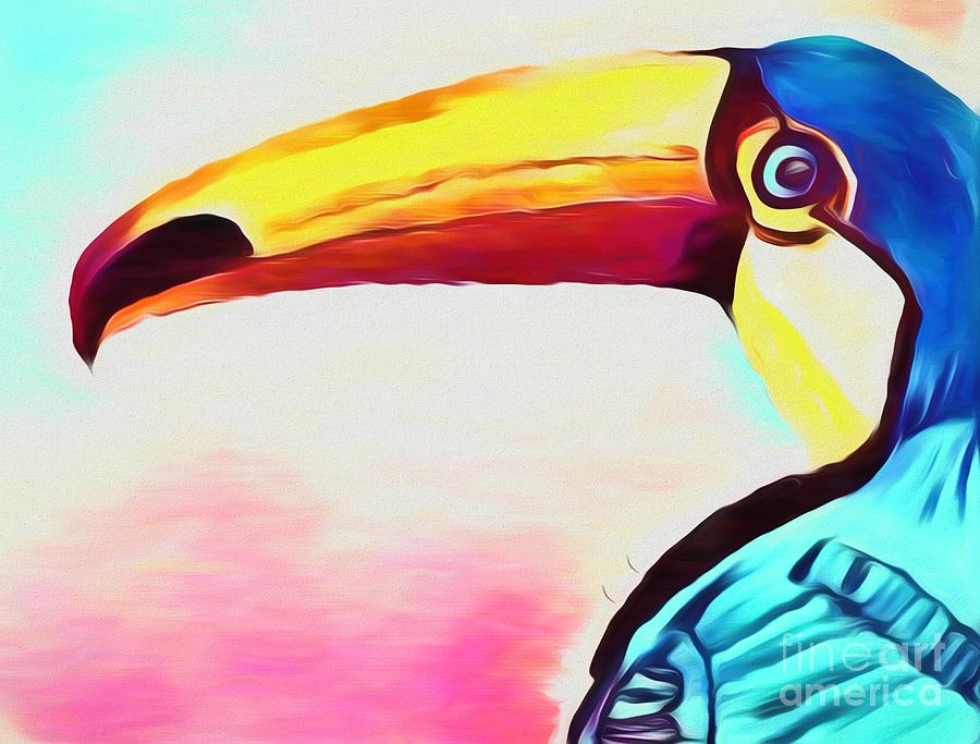 900x683 The General Two Can Toucan Drawing