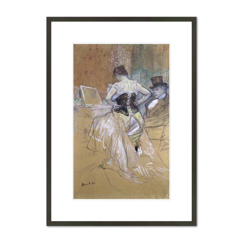 1000x1000 Museum Quality Framed Print Of Woman