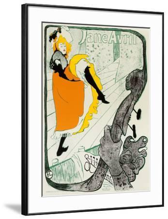 347x450 Jane Avril, Framed Art Print