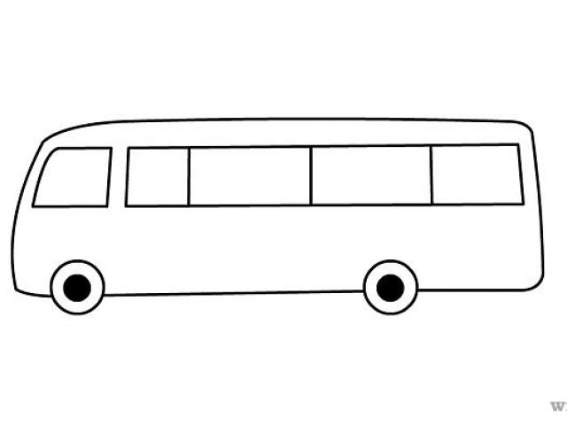 640x480 Drawn Train Easy Bus