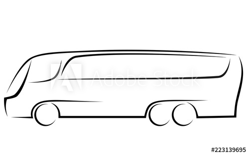 500x313 Logo Of A Three Axle Aerodynamic Bus