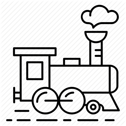 512x512 Tourism, Train, Transport, Travel, Vacation, Vehicle Icon