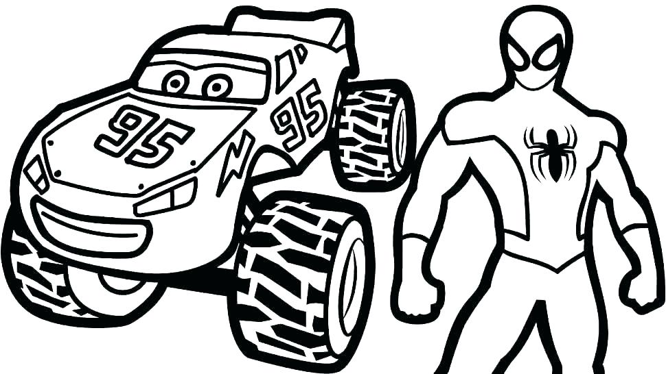970x546 Mcqueen Coloring Pages Lightning Coloring