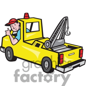 300x300 Tow Truck Clip Art Cars Drawings Clipart