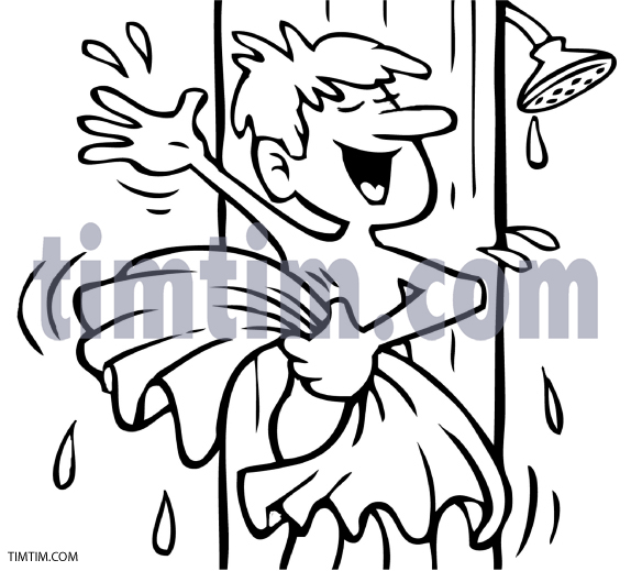 574x519 Free Drawing Of A Bath Towel Large Bw From The Category Diet