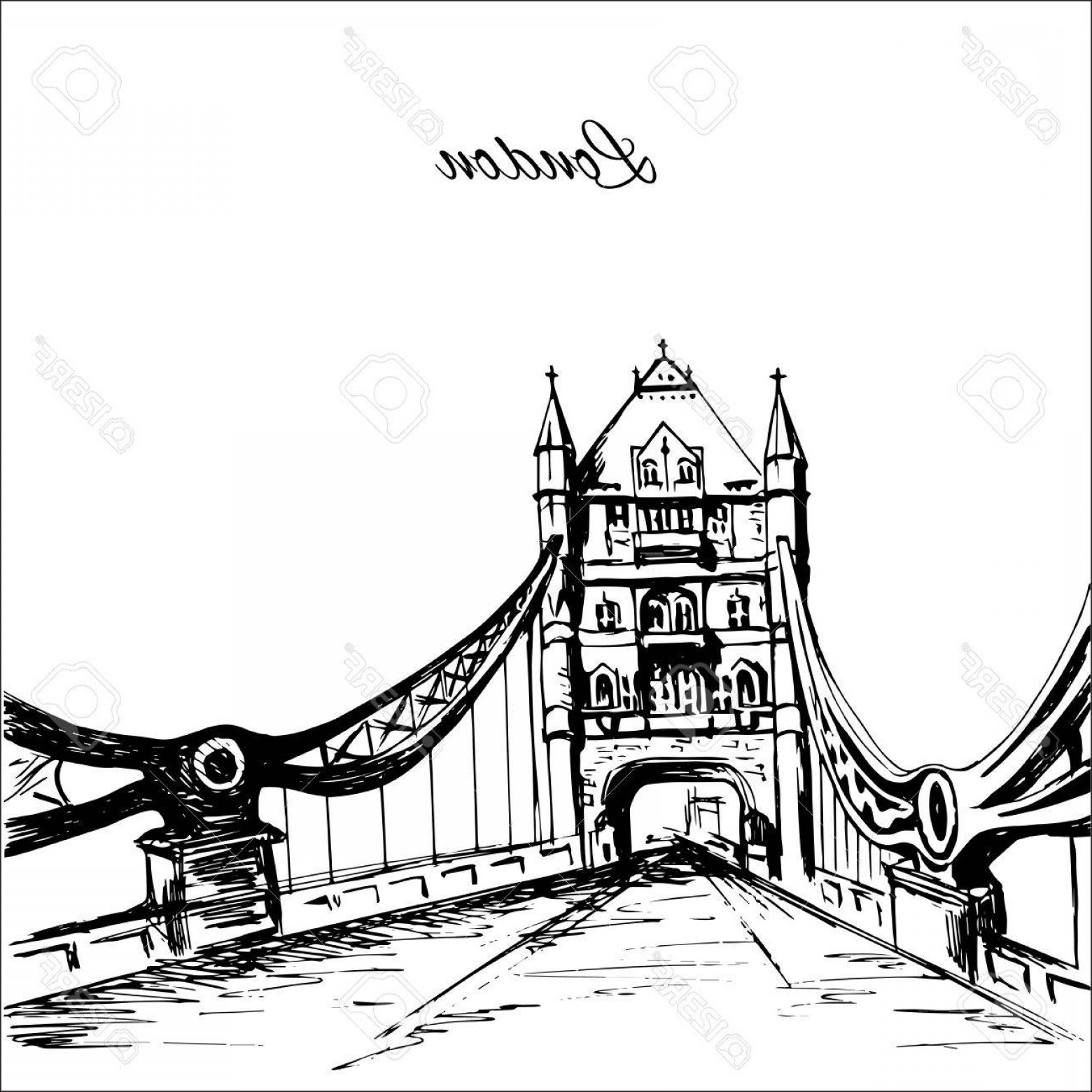1560x1560 London Tower Vector Soidergi