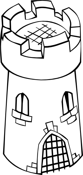 282x595 Tower Clipart Drawing For Free Download And Use In Presentations