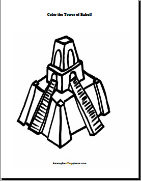 277x356 The Tower Of Babel Lesson Plan Of Happiness