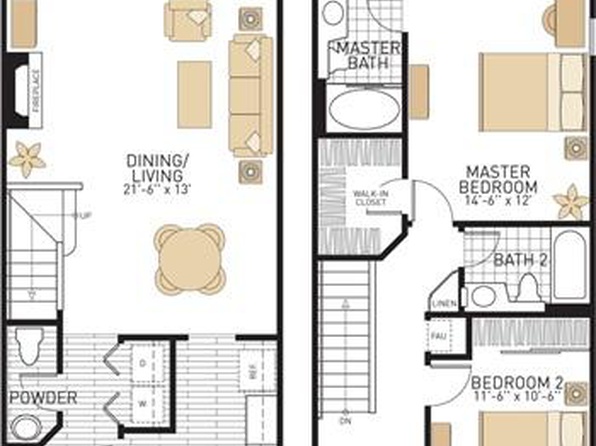 596x446 Townhomes For Rent In West Park Irvine
