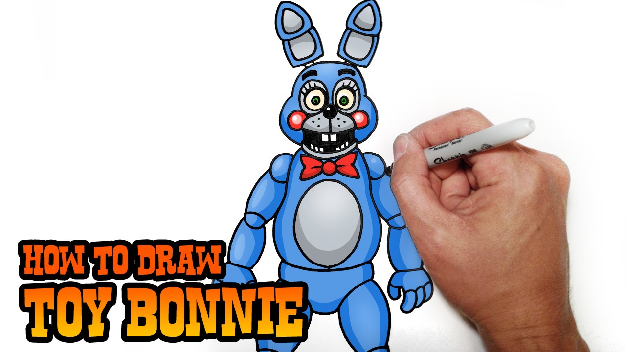 1280x720 How To Draw Toy Bonnie Fnaf Video Lesson