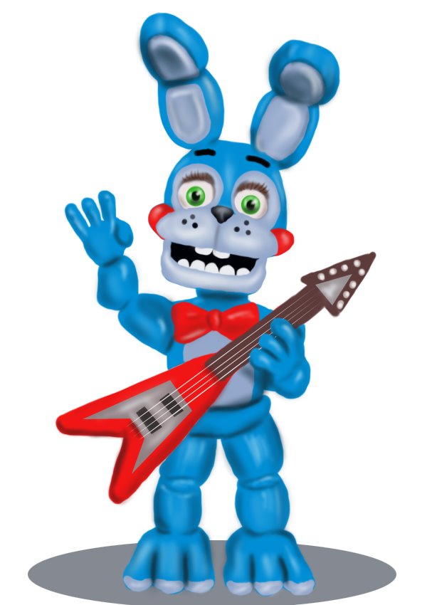 600x850 Learn How To Draw Toy Bonnie From Five Nights