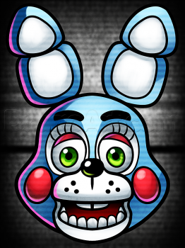262x350 How To Draw Toy Bonnie From Five Nights