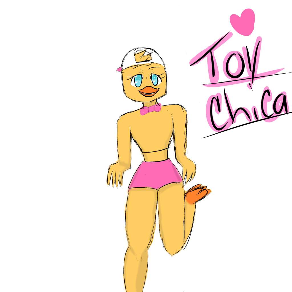 1024x1024 Toy Chica!! Drawing