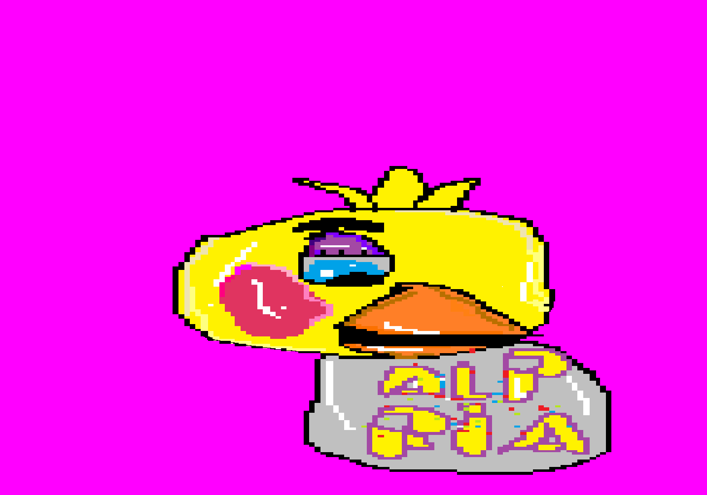 1434x1005 Xpost From Rfazco My Year Old Sis' Toy Chica Drawing