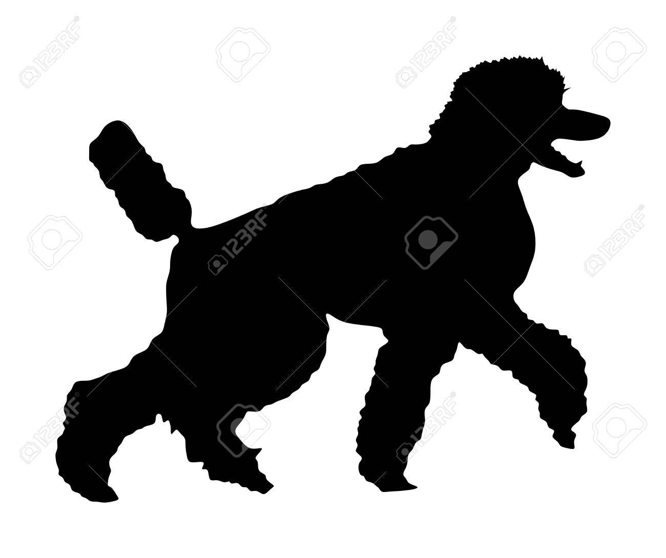 1300x1090 Huge Collection Of 'french Poodle Silhouette' Download More Than