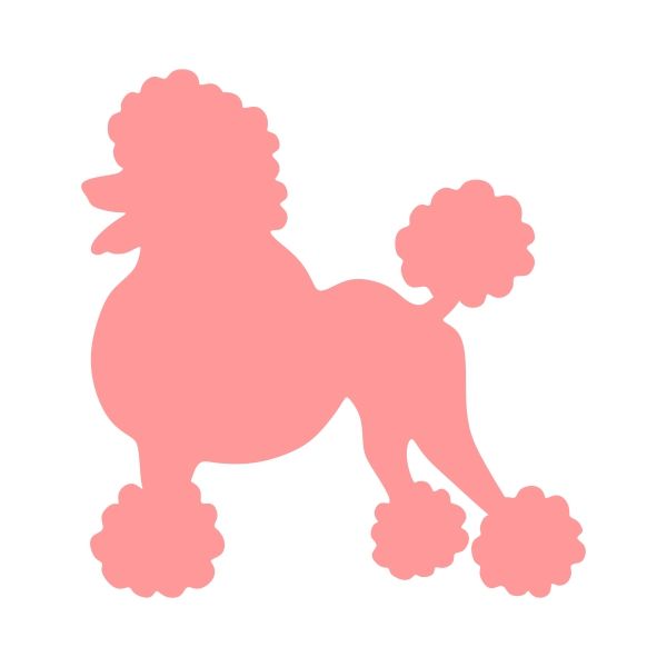 600x600 Animals Poodle, Cutting Tables, Dog