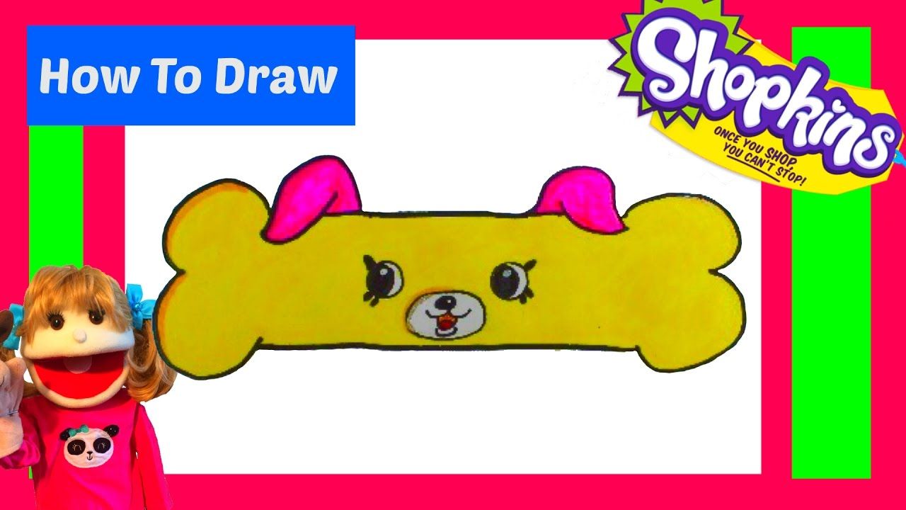 1280x720 How To Draw Shopkins Bone Adette Step