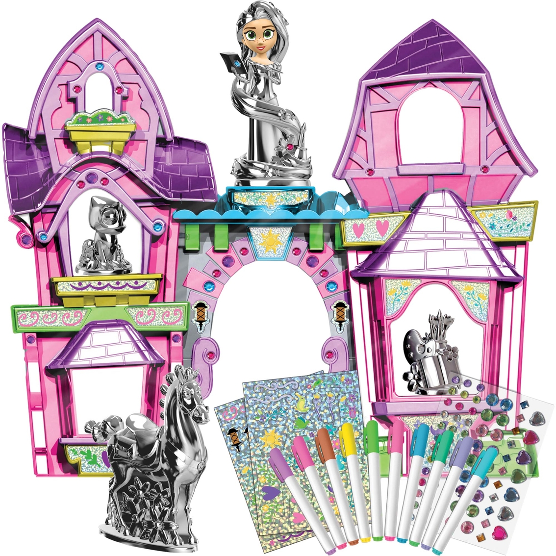 1134x1134 Disney Tangled Deluxe Chromies Activity Set Drawing Coloring