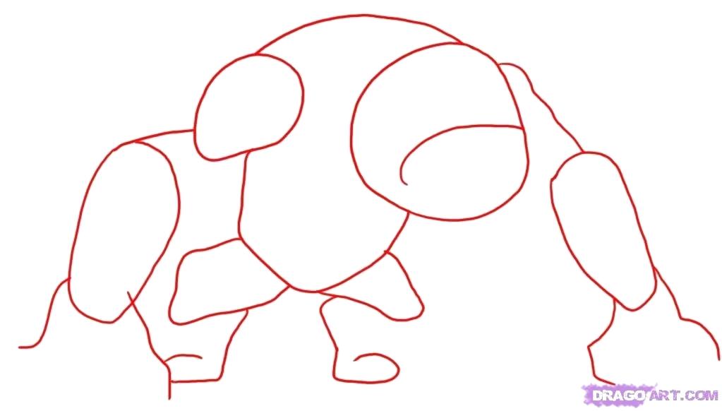 1023x582 How To Draw A Alien Step