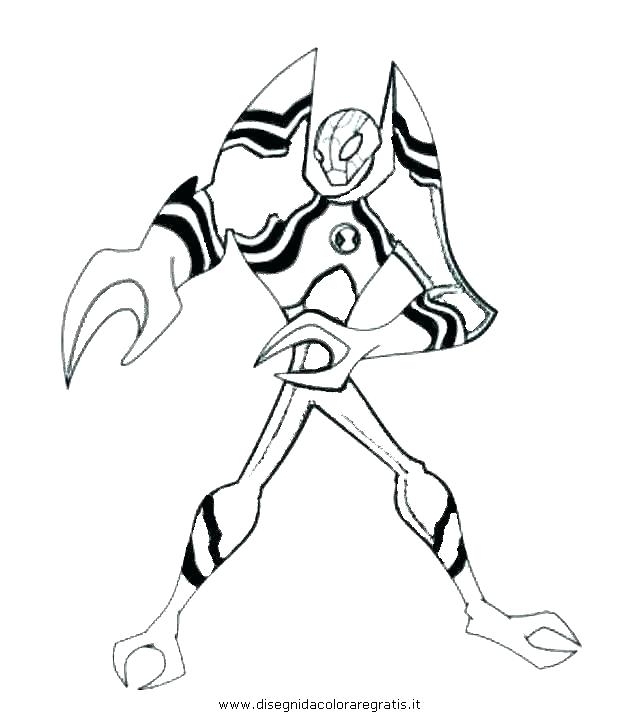 640x719 Ultimate Alien Coloring Pages Funny Drawing At Printable Toy Story