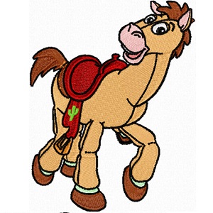 300x300 Trouting Bullseye Toy Story Iron On Patch