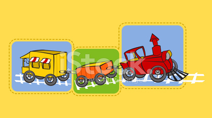 419x234 Toy Train Drawing Stock Photos