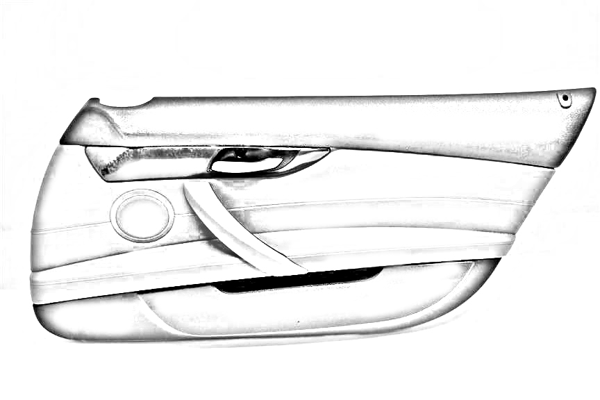 864x576 Toyota Camry Trim Panel, Fr Dr