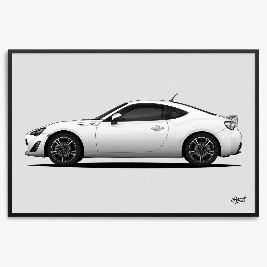 Toyota Supra Drawing