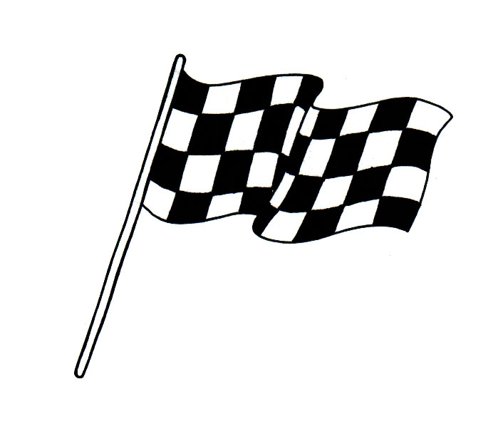 706x619 How To Draw A Checkered Flag Steps