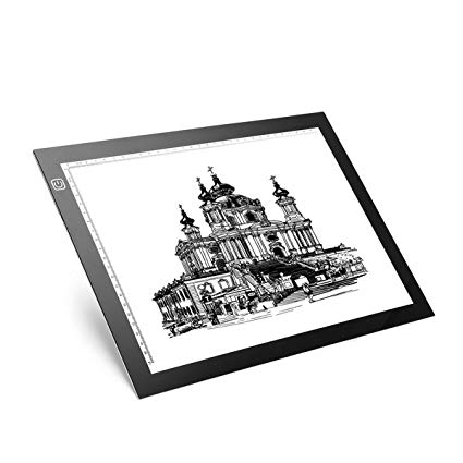 425x425 led copy board, m way super thin led drawing copy tracing light