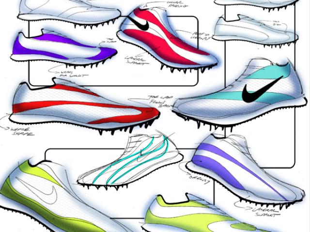 640x480 Nike Clipart Track Runner