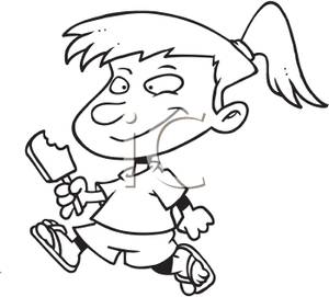 300x271 Girl Track Runner Clipart