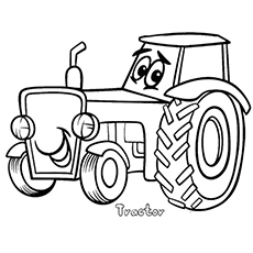 230x230 Top Free Printable Tractor Coloring Pages Online