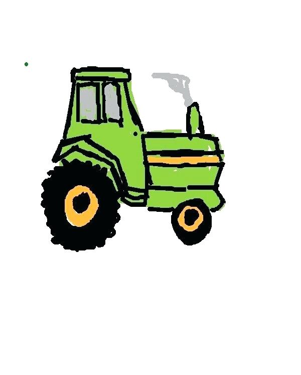 600x747 Draw A Tractor
