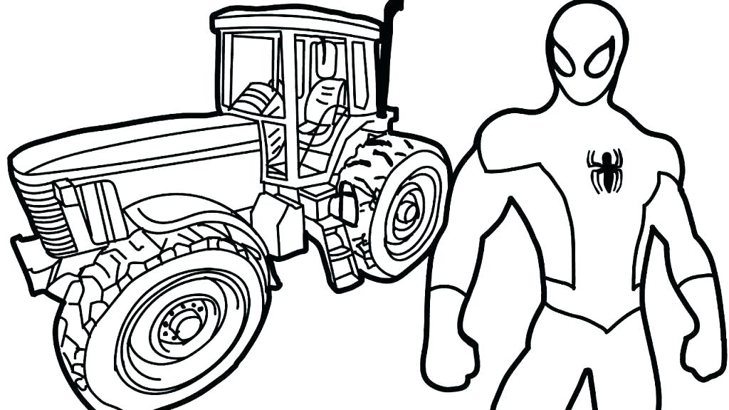 1024x576 Tractor Coloring Book Small
