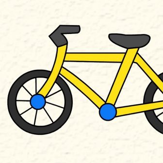 336x336 Tractor Drawing Cartoon Outline Video Easy A Simple Pictures