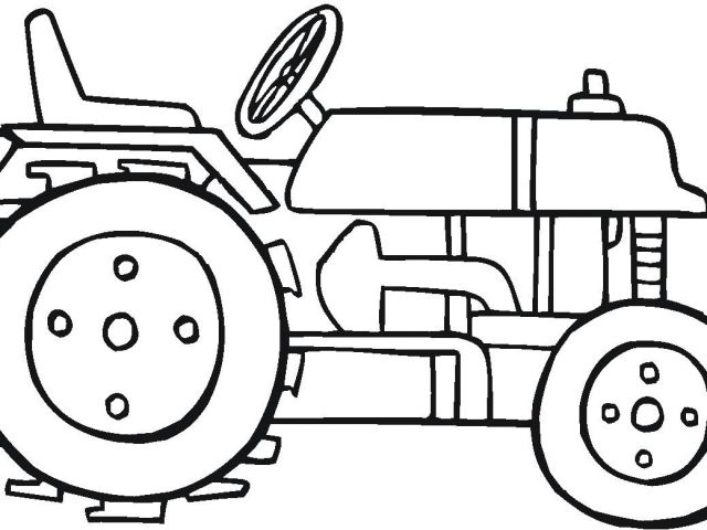 640x480 Tractor Template To Print Free Printable Tractor Coloring Pages