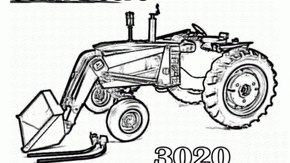 585x329 Special Offer Tractors Coloring Book Printable John Deere