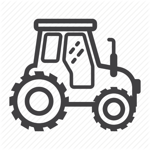 512x512 Collection Of Free Tractor Drawing Transportation Download On Ui Ex