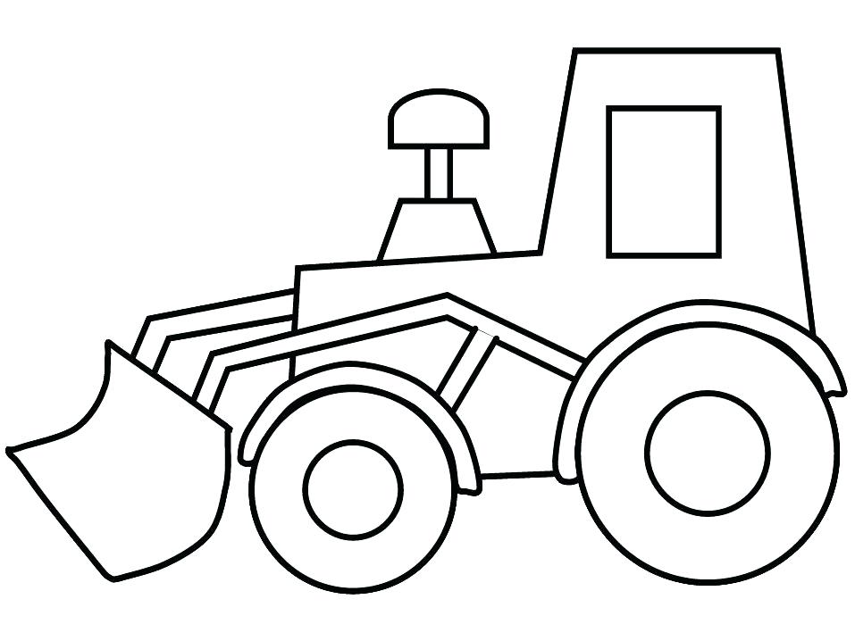 957x718 Printable Tractor Stencils Download Them Or Print Animal Outlines