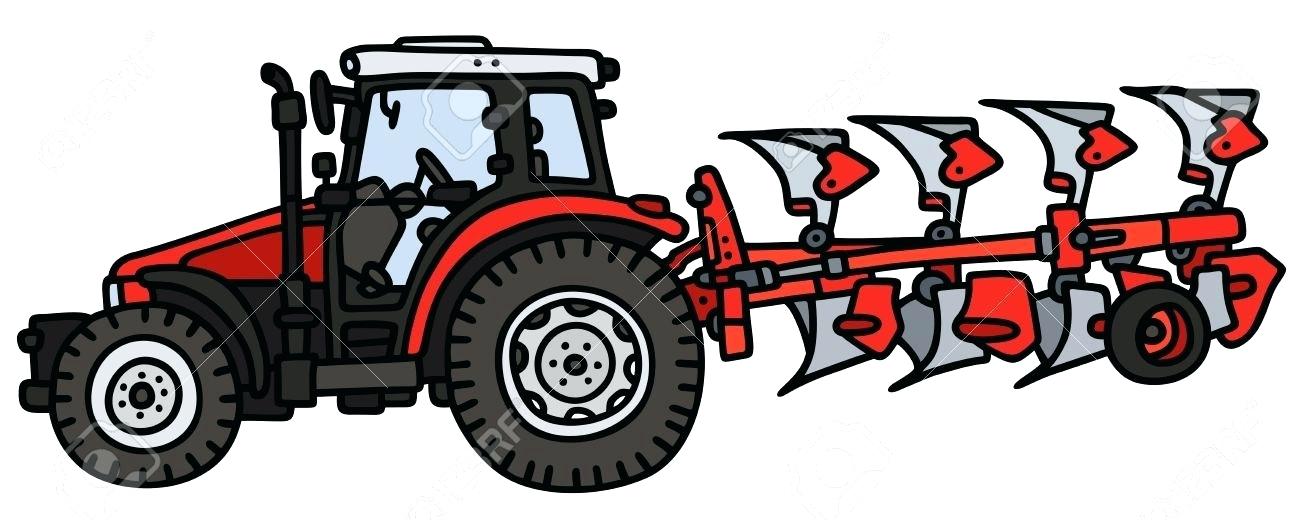 1300x520 Tractor Drawing Running