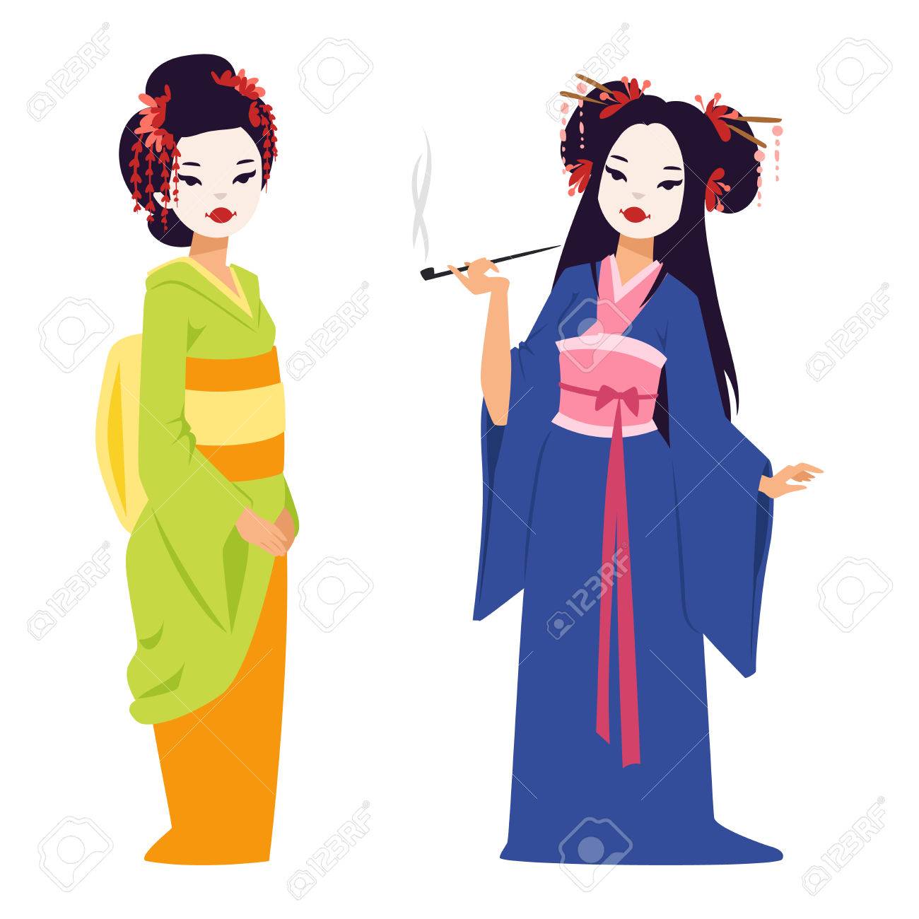 1300x1300 Huge Collection Of 'japanese Geisha Clipart' Download More Than