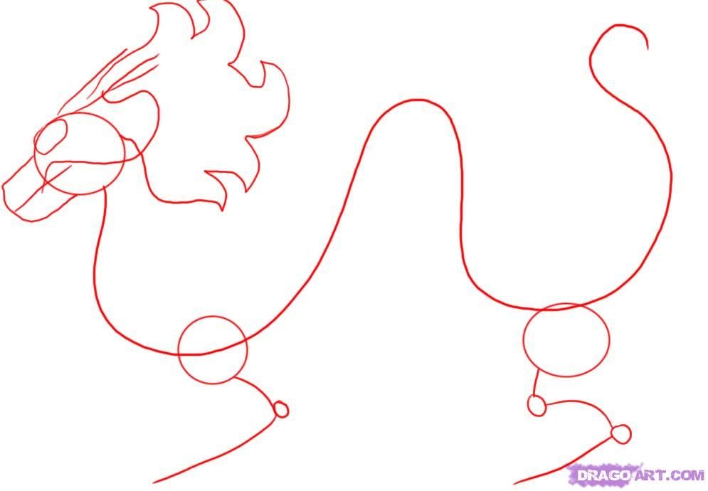 995x690 Japanese Dragon Drawings How To Draw A Traditional Japanese