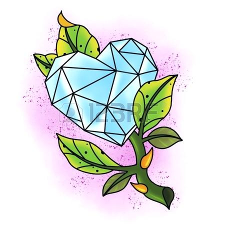 450x450 Traditional Rose Design