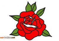 200x140 Traditional Rose Outline Camera Clipart House Clipart Online