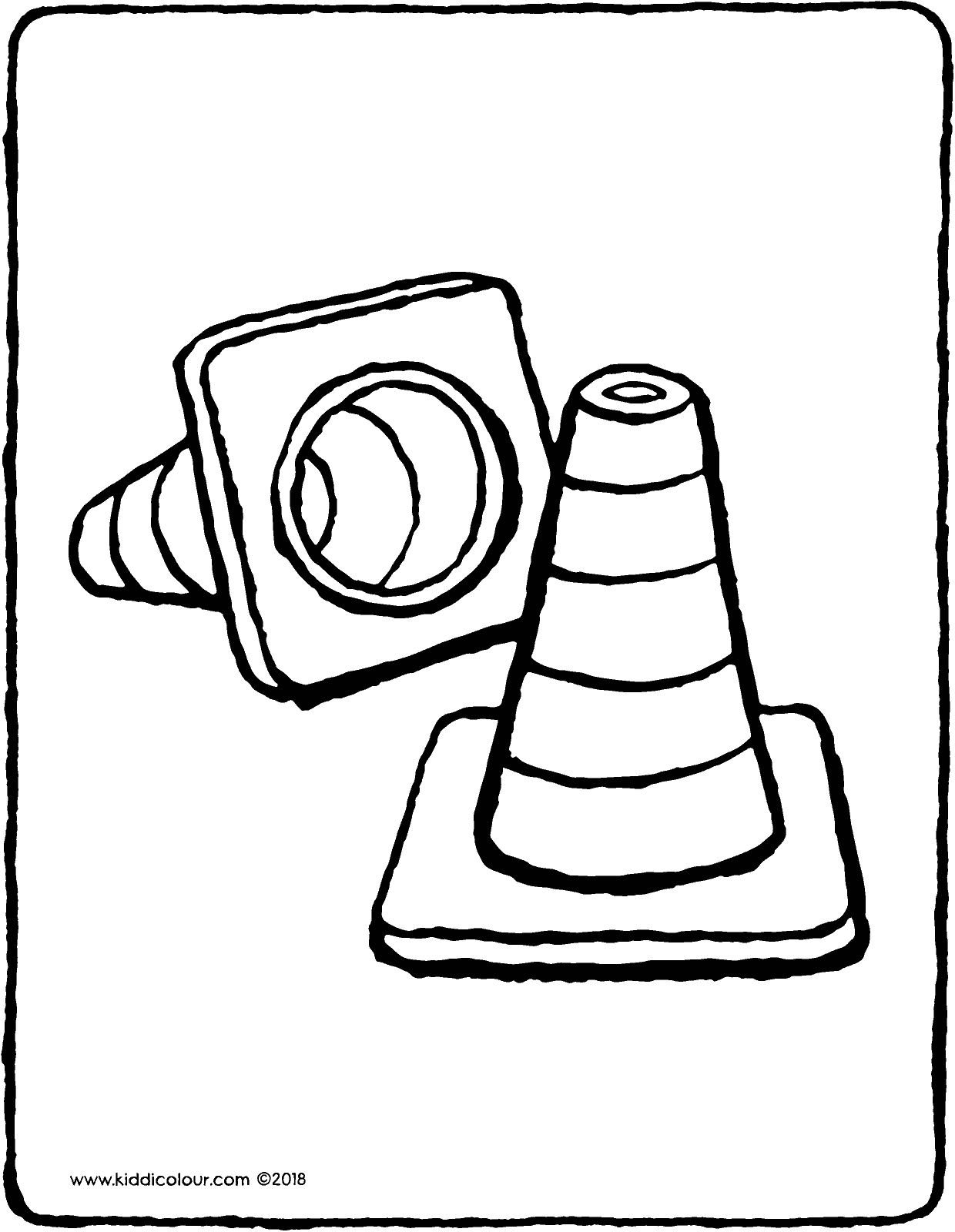 1240x1600 Traffic Cones