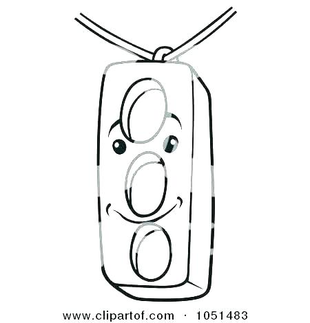450x470 Traffic Light Coloring