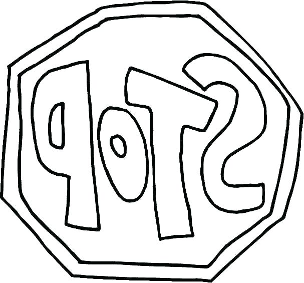 607x565 Traffic Light Coloring